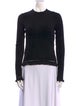 Proenza Schouler White Label Crew Neck Long Sleeve Sweatshirt