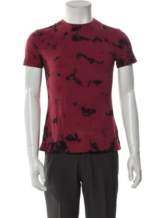 Proenza Schouler White Label Tie-Dye Print Crew Neck T-Shirt