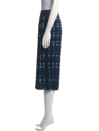 Proenza Schouler White Label Tie-Dye Print Knee-Length Skirt