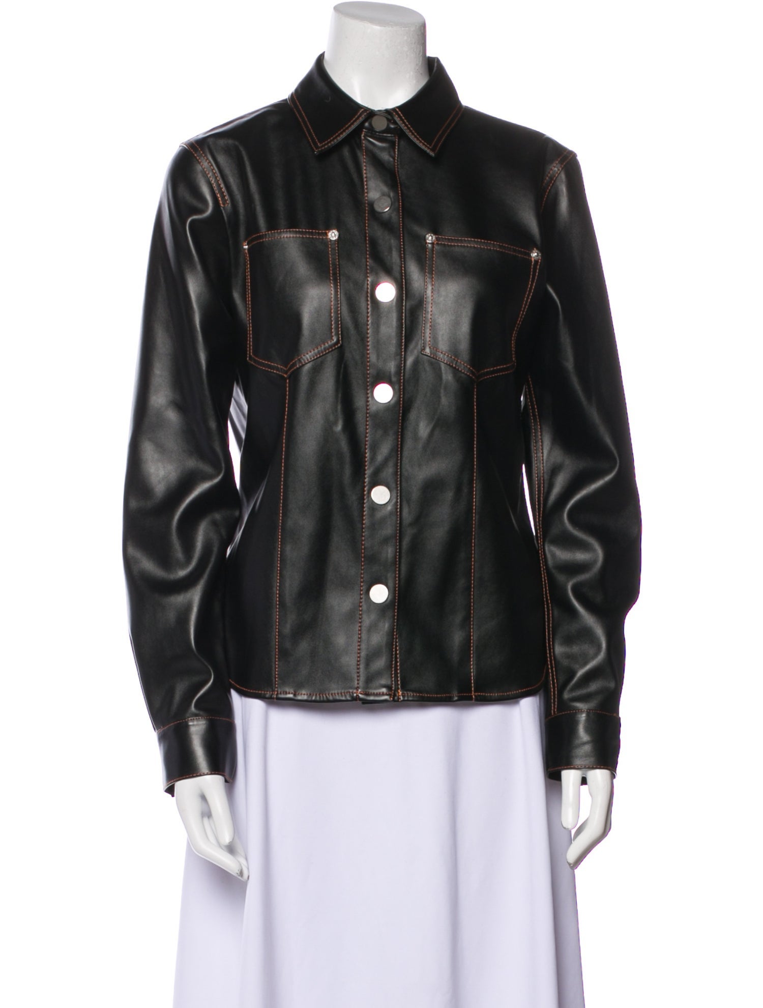 Proenza Schouler White Label Faux Leather Jacket
