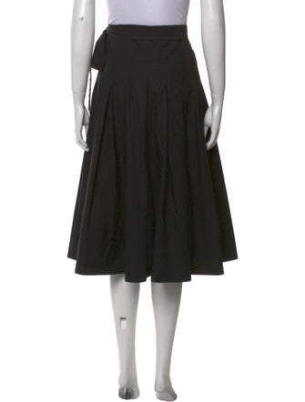 Proenza Schouler White Label Pleated Accents Midi Length Skirt