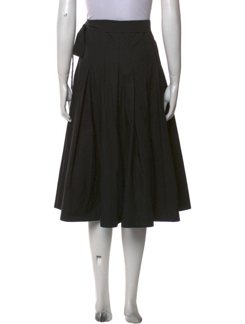 Proenza Schouler White Label Pleated Accents Midi Length Skirt