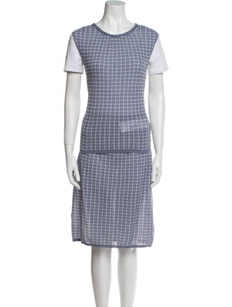 Proenza Schouler White Label Plaid Print Set
