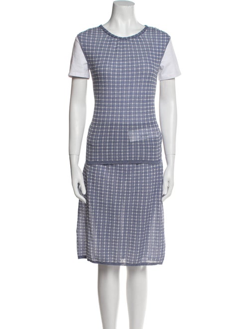 Proenza Schouler White Label Plaid Print Set