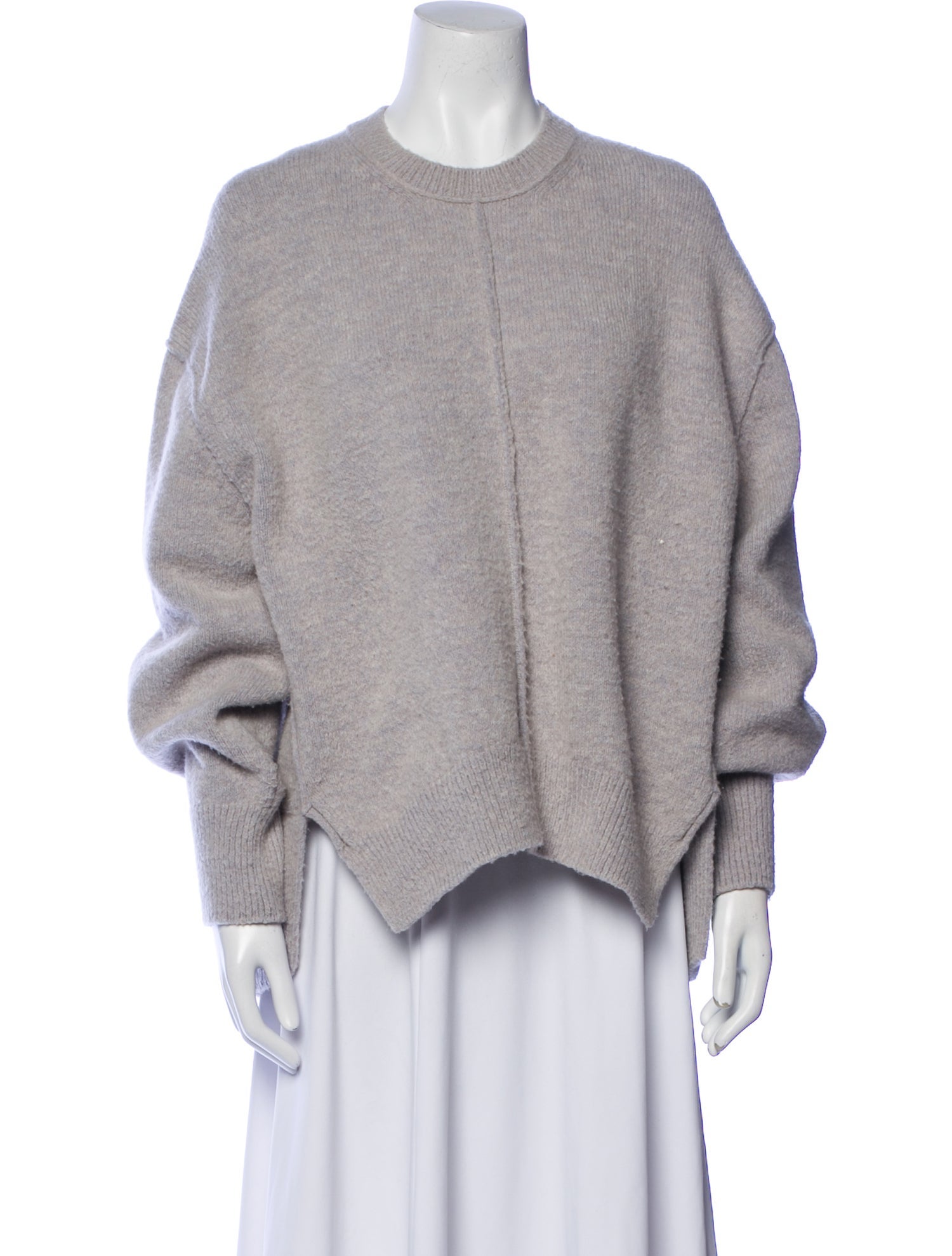 Proenza Schouler White Label Wool Crew Neck Sweater