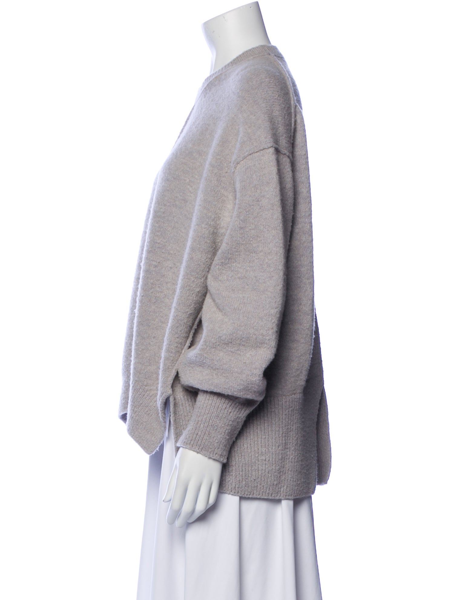 Proenza Schouler White Label Wool Crew Neck Sweater