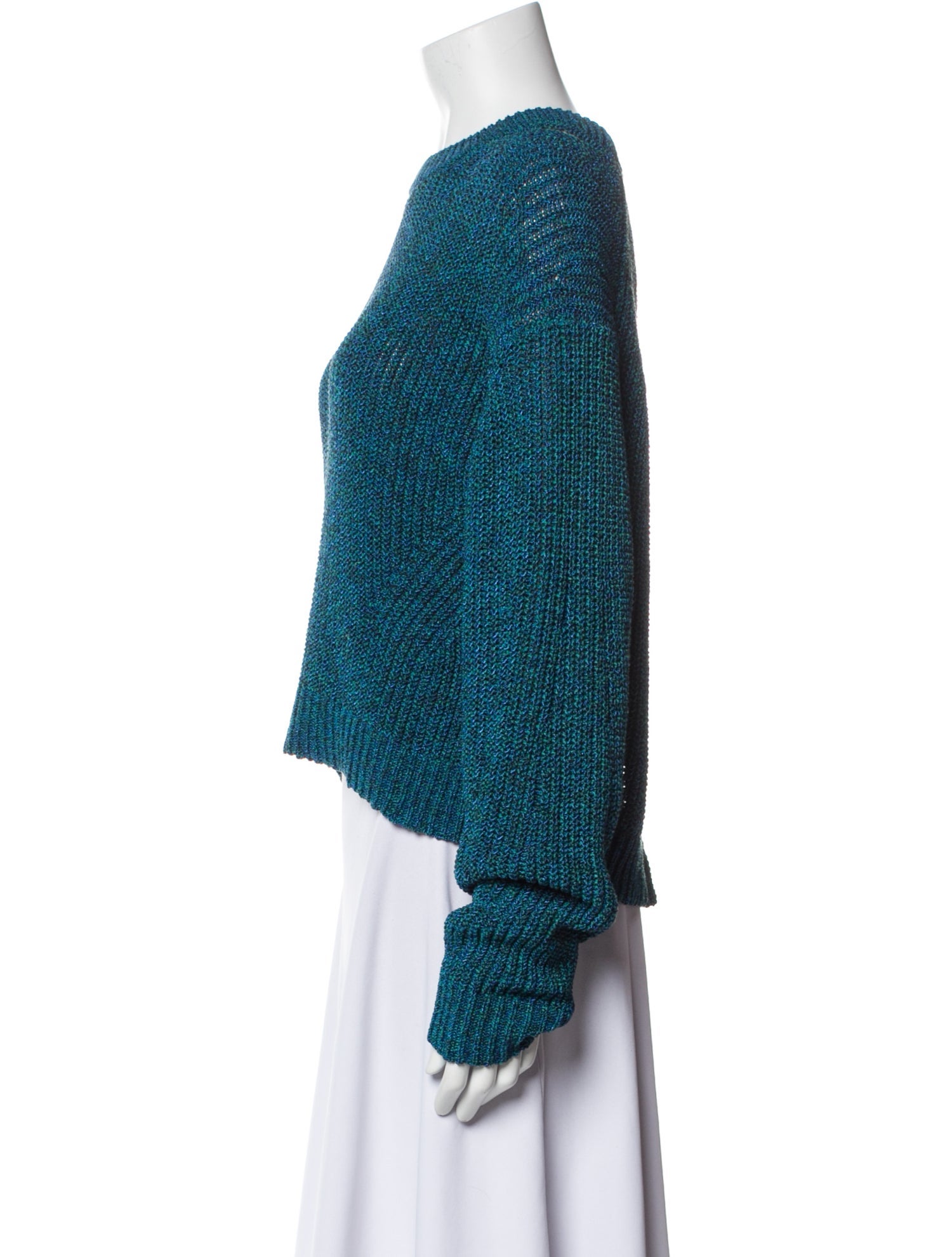 Proenza Schouler White Label Crew Neck Long Sleeve Sweatshirt