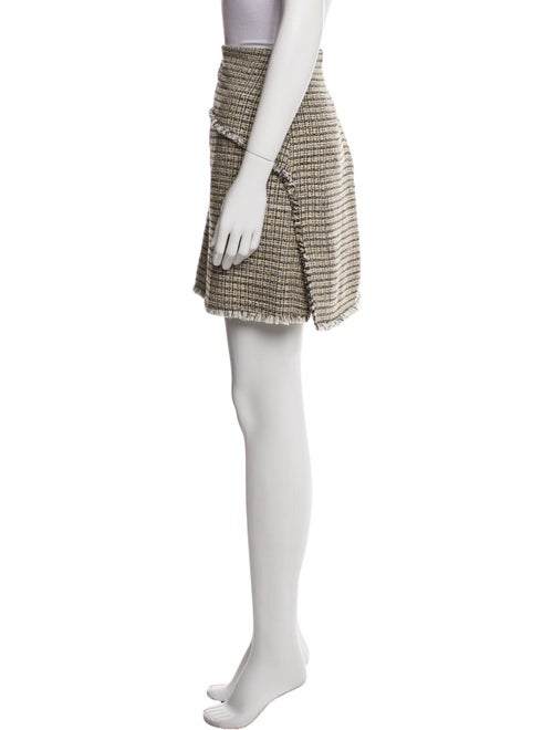 Proenza Schouler White Label Tweed Pattern Mini Skirt