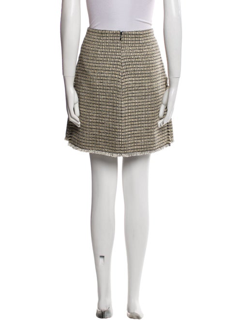Proenza Schouler White Label Tweed Pattern Mini Skirt
