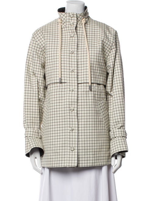Proenza Schouler White Label Plaid Print Jacket
