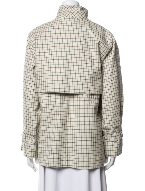 Proenza Schouler White Label Plaid Print Jacket