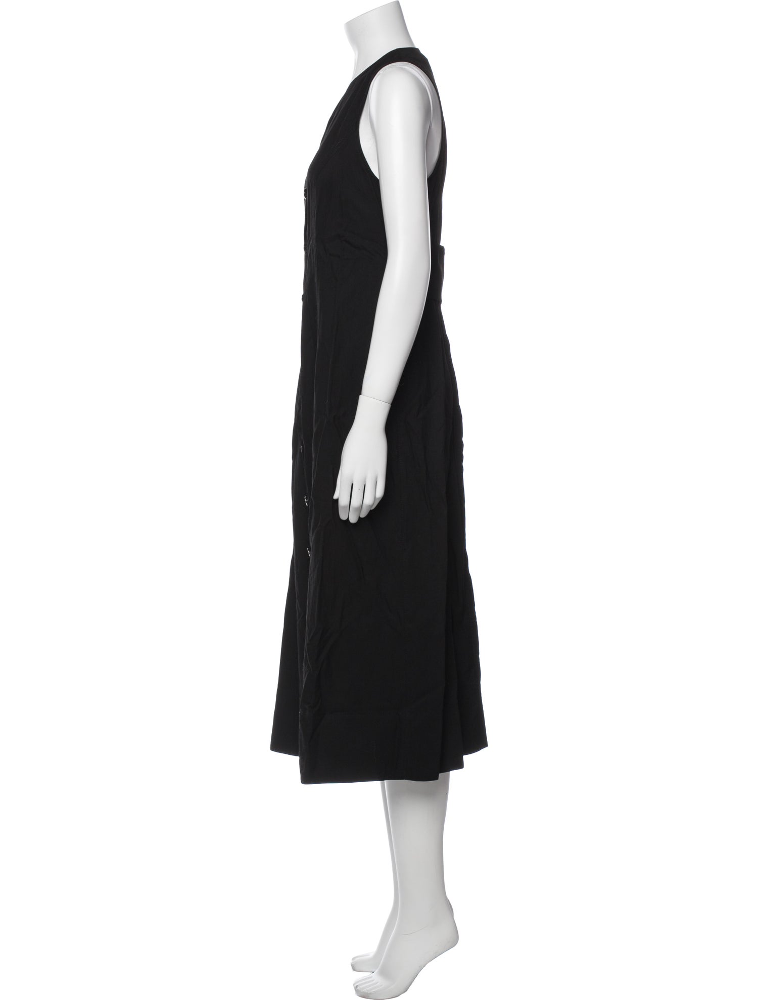 Proenza Schouler White Label V-Neck Midi Length Dress w/ Tags