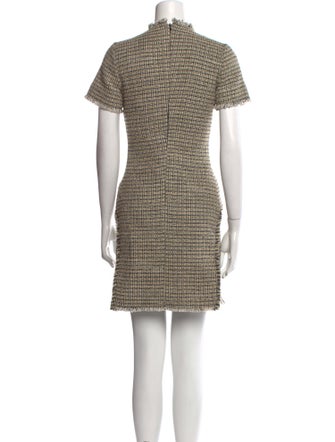 Proenza Schouler White Label Tweed Pattern Mini Dress
