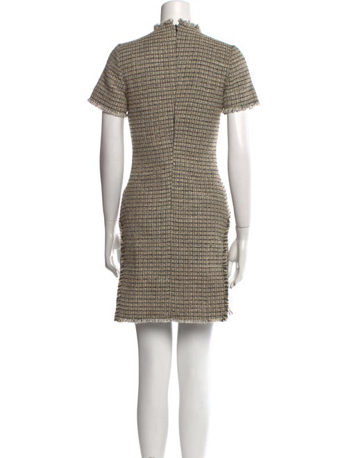 Proenza Schouler White Label Tweed Pattern Mini Dress