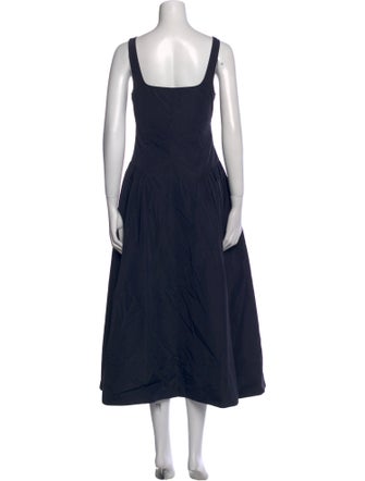 Proenza Schouler White Label Scoop Neck Long Dress