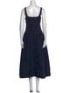 Proenza Schouler White Label Scoop Neck Long Dress
