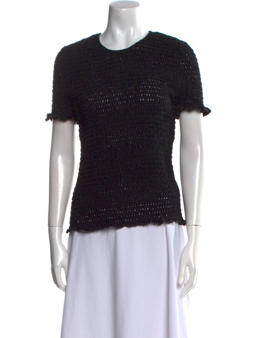 Proenza Schouler White Label Crew Neck Short Sleeve Top