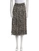 Proenza Schouler White Label Printed Midi Length Skirt