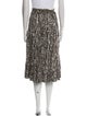 Proenza Schouler White Label Printed Midi Length Skirt