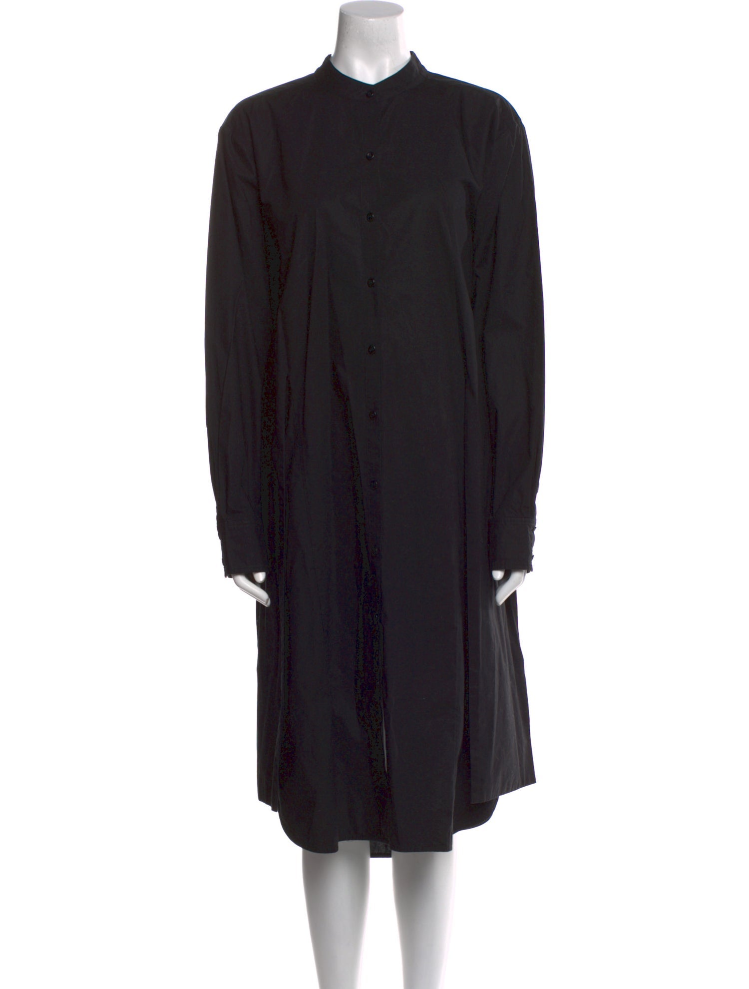 Proenza Schouler White Label Mock Neck Knee-Length Dress