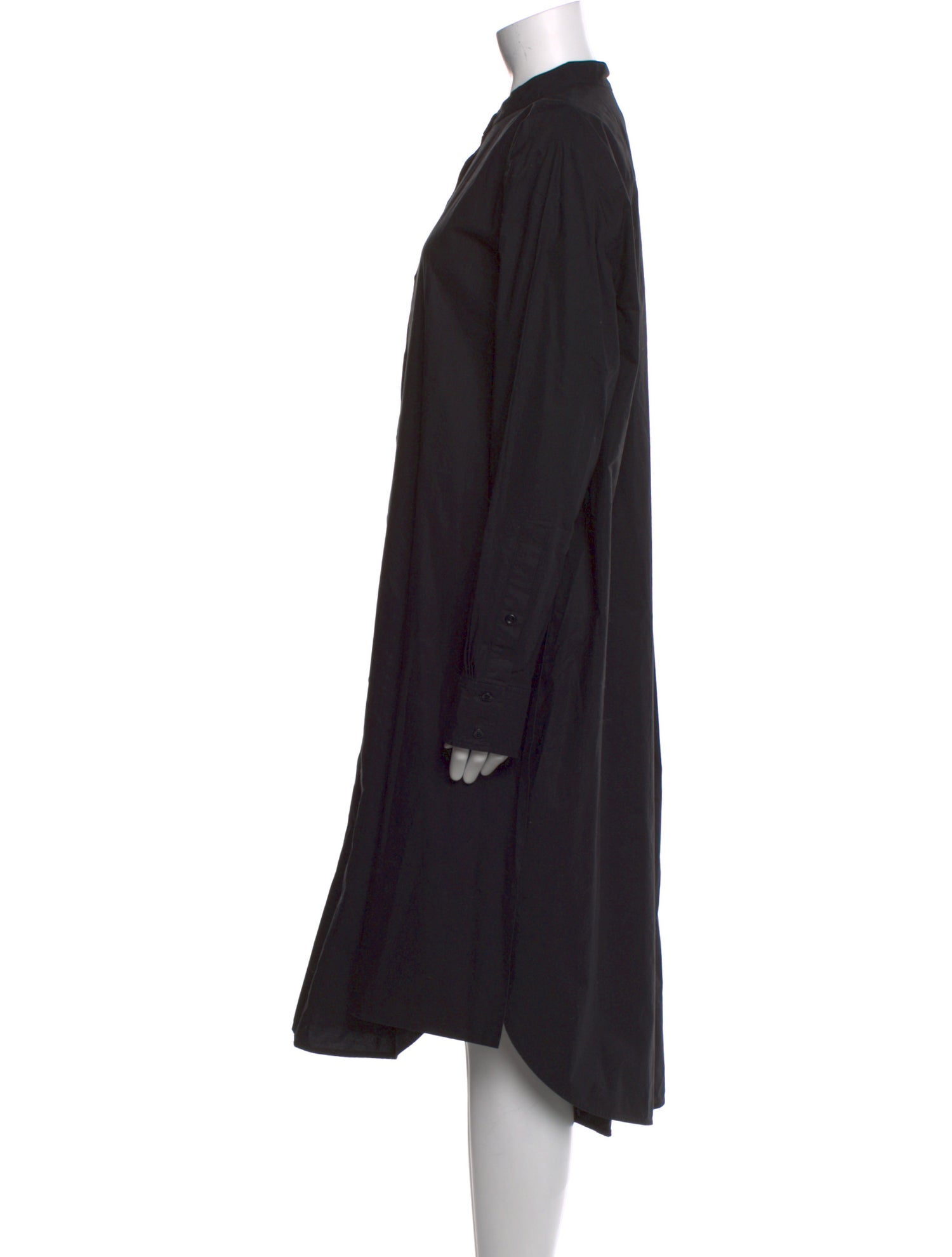 Proenza Schouler White Label Mock Neck Knee-Length Dress