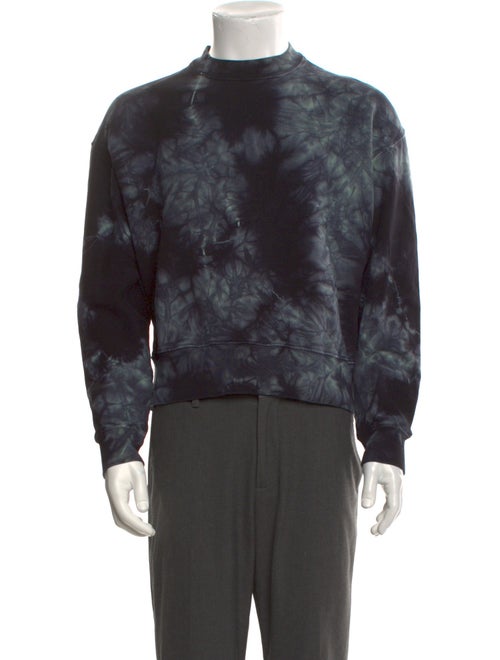 Proenza Schouler White Label Tie-Dye Print Crew Neck Sweatshirt