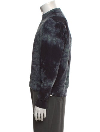 Proenza Schouler White Label Tie-Dye Print Crew Neck Sweatshirt