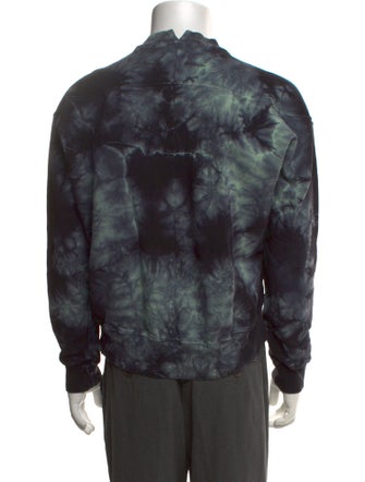 Proenza Schouler White Label Tie-Dye Print Crew Neck Sweatshirt