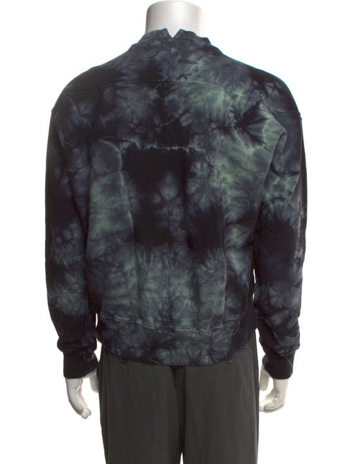 Proenza Schouler White Label Tie-Dye Print Crew Neck Sweatshirt