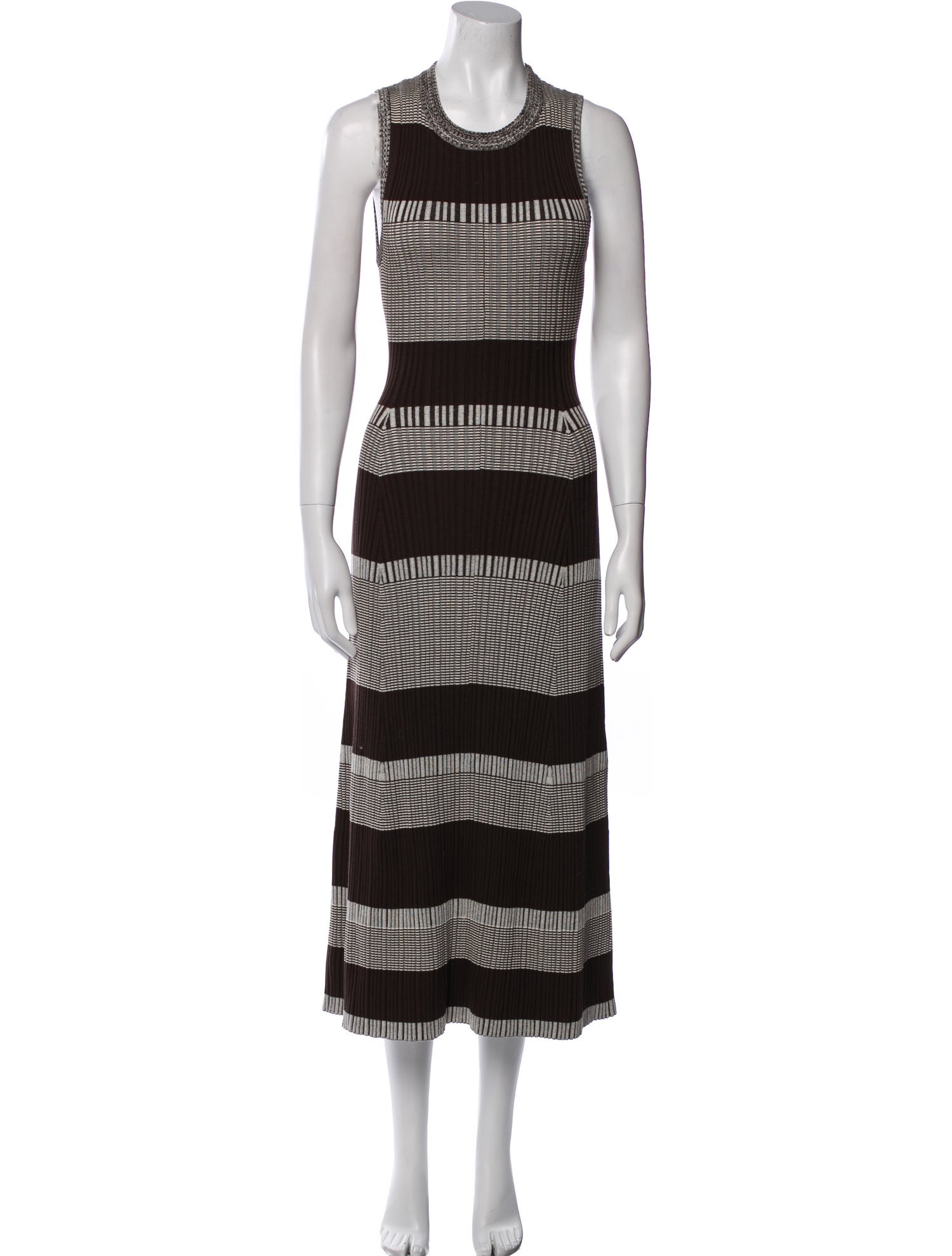 Proenza Schouler White Label Silk Midi Length Dress