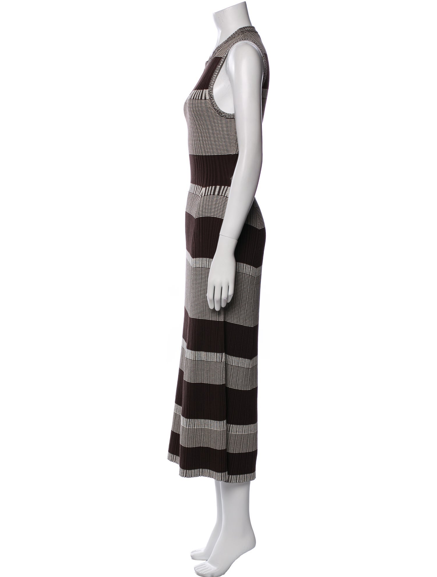 Proenza Schouler White Label Silk Midi Length Dress