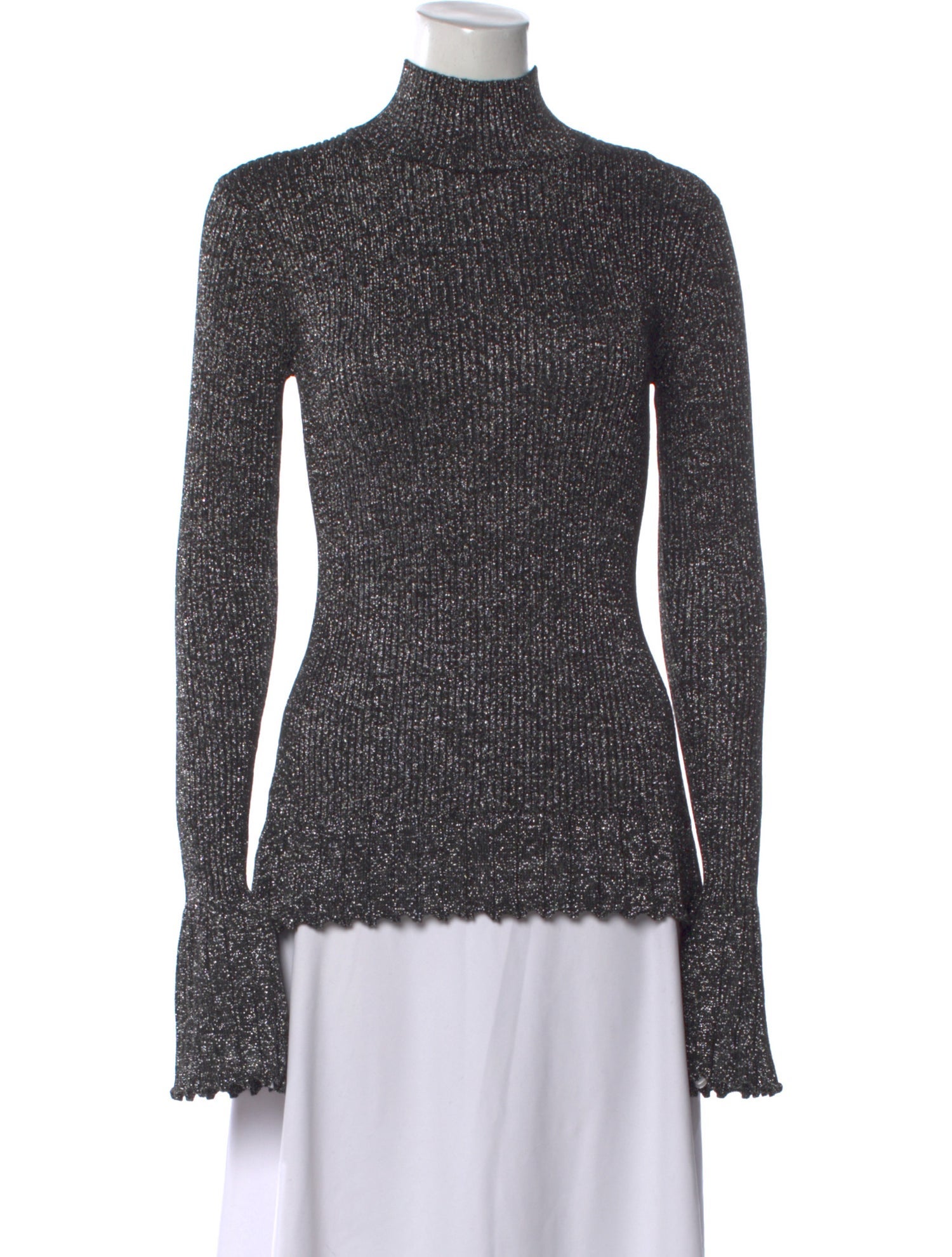 Proenza Schouler White Label Striped Turtleneck Top w/ Tags