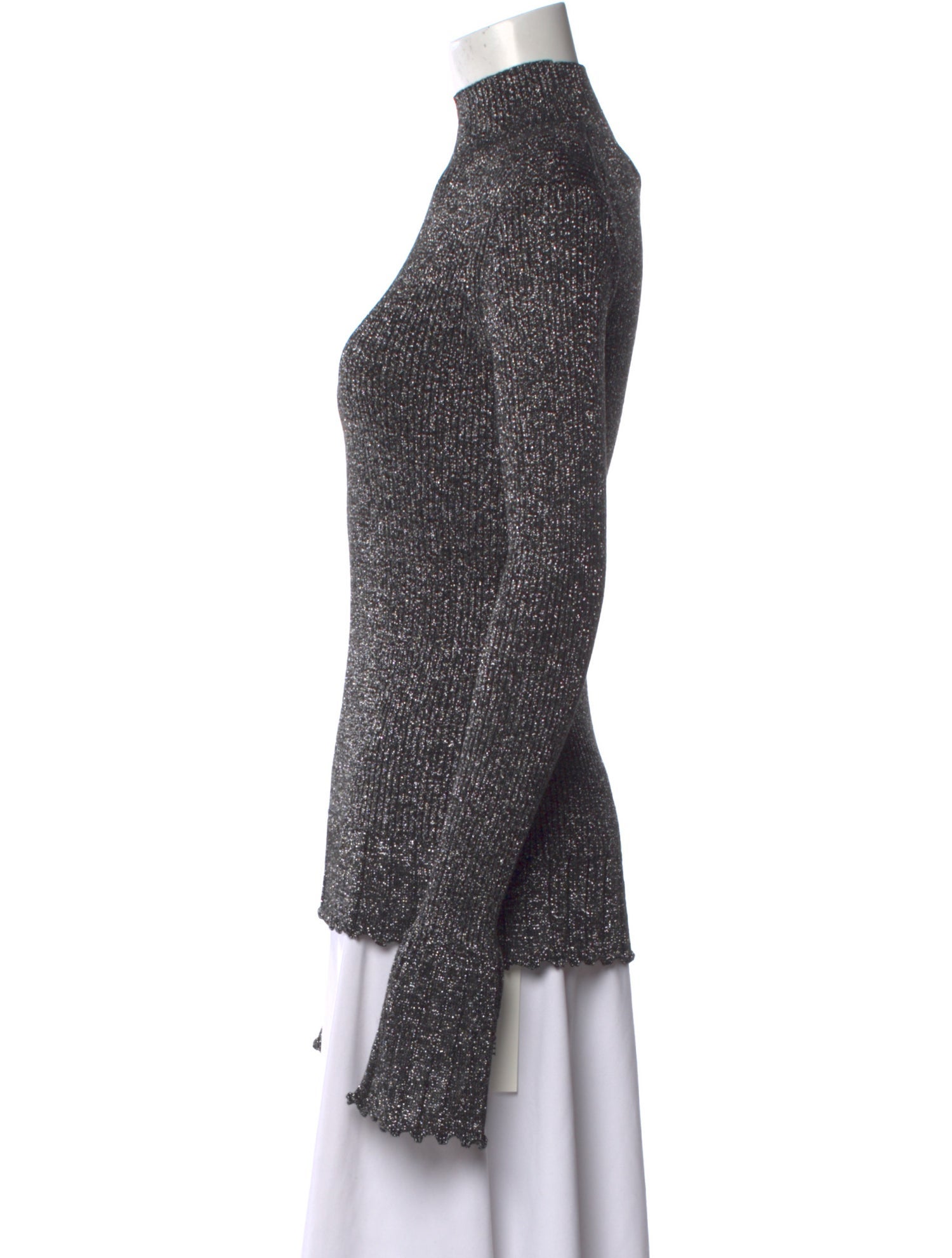 Proenza Schouler White Label Striped Turtleneck Top w/ Tags