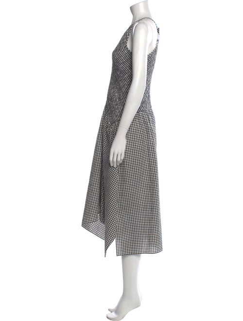 Proenza Schouler White Label Polka Dot Print Long Dress