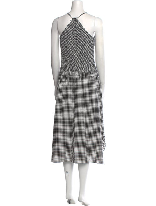 Proenza Schouler White Label Polka Dot Print Long Dress