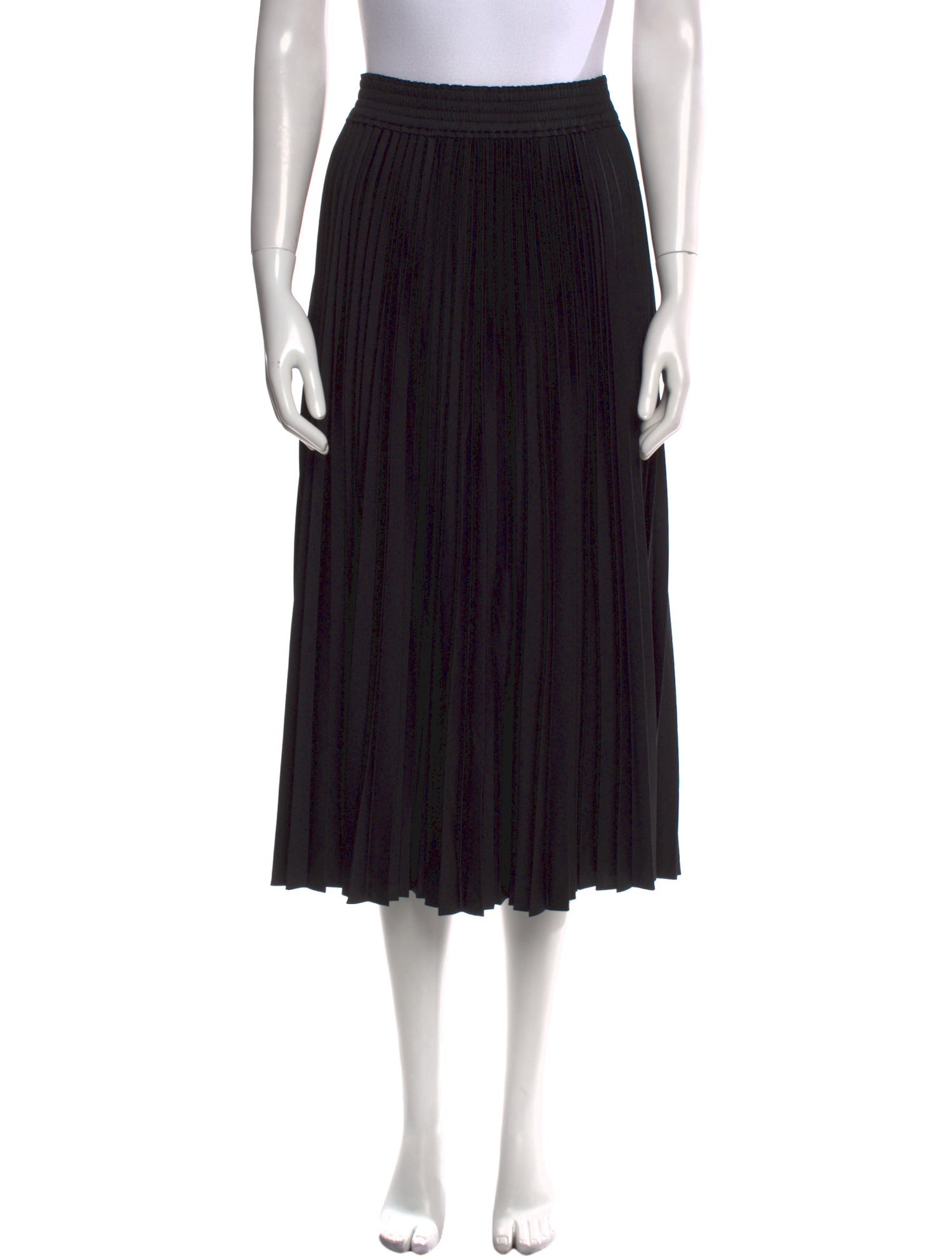 Proenza Schouler White Label Raw-Edge Trim Midi Length Skirt