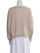 Proenza Schouler White Label Wool Scoop Neck Sweater