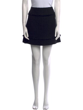 Proenza Schouler White Label Pleated Accents Mini Skirt