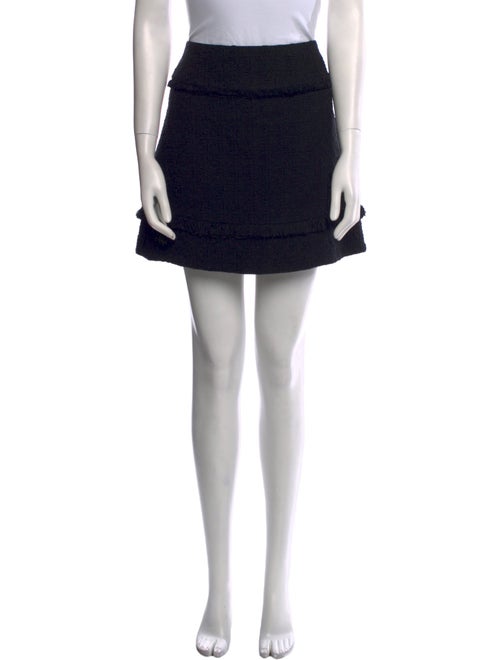 Proenza Schouler White Label Pleated Accents Mini Skirt