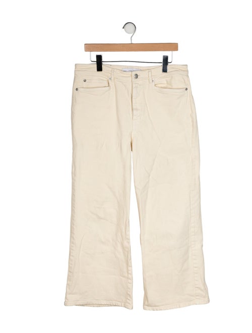 Proenza Schouler White Label Mid-Rise Wide Leg Jeans