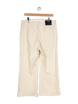 Proenza Schouler White Label Mid-Rise Wide Leg Jeans