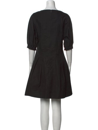 Proenza Schouler White Label Square Neckline Mini Dress