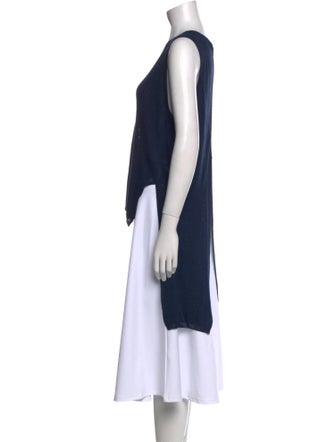 Proenza Schouler White Label Linen V-Neck Tunic