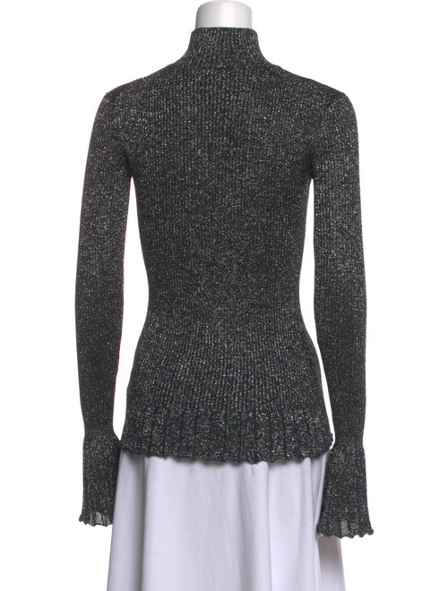 Proenza Schouler White Label Striped Turtleneck Top