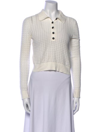 Proenza Schouler White Label Long Sleeve Polo