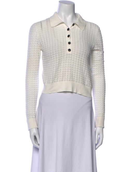 Proenza Schouler White Label Long Sleeve Polo