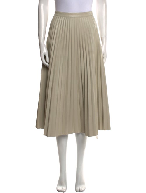 Proenza Schouler White Label Pleated Accents Midi Length Skirt