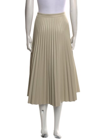 Proenza Schouler White Label Pleated Accents Midi Length Skirt