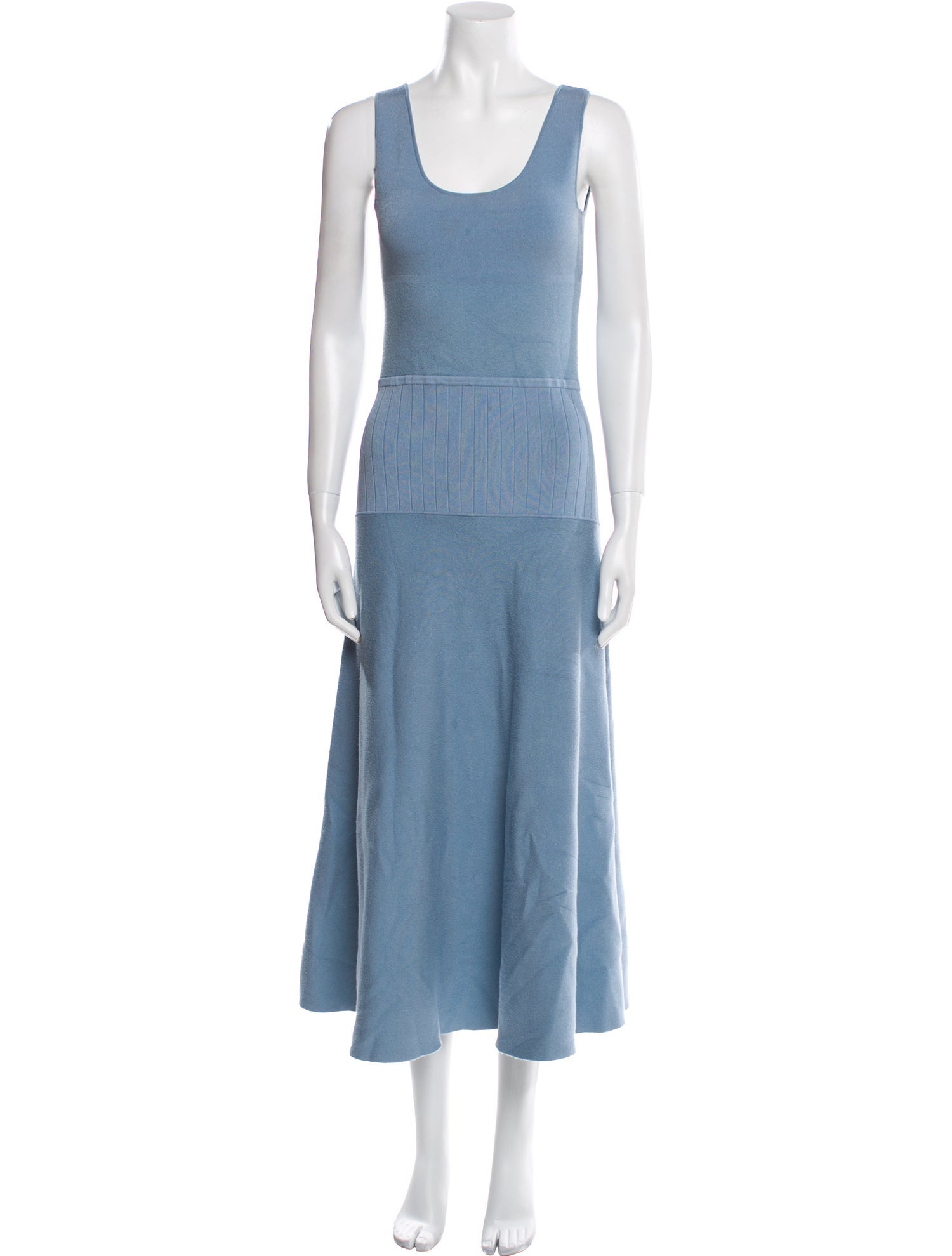 Proenza Schouler White Label Scoop Neck Long Dress