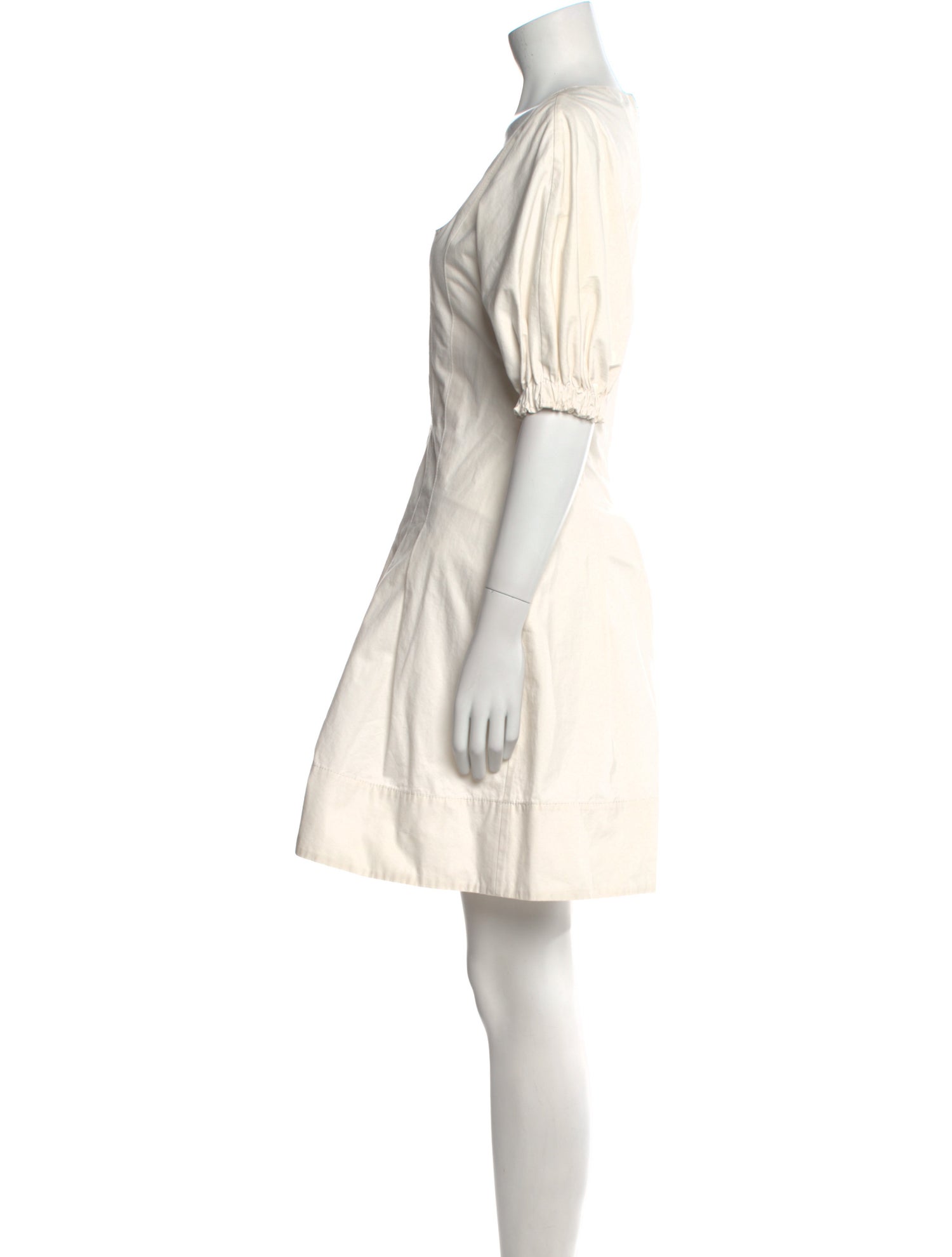 Proenza Schouler White Label Square Neckline Mini Dress